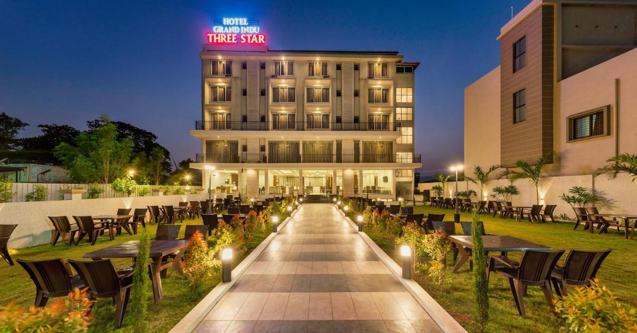 Hotel Grand Indu, 3 Star Колхапур Экстерьер фото
